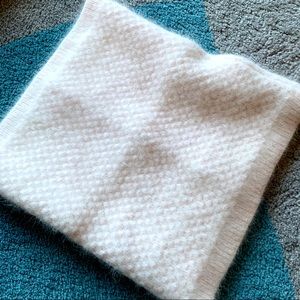 Club Monaco warm wool pink scarf